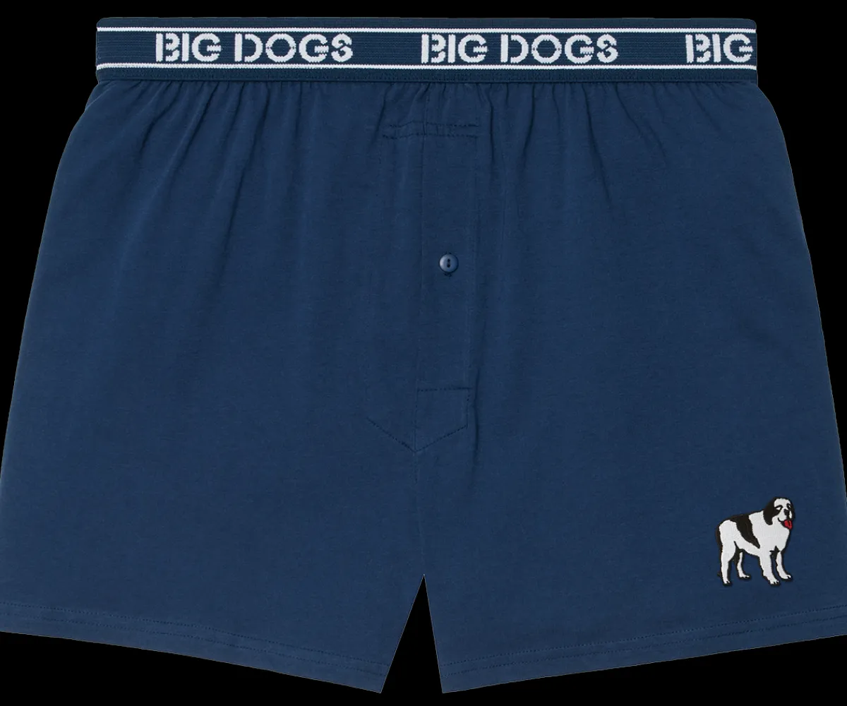 Big Dogs Classic Solid Logo Boxers- Medium