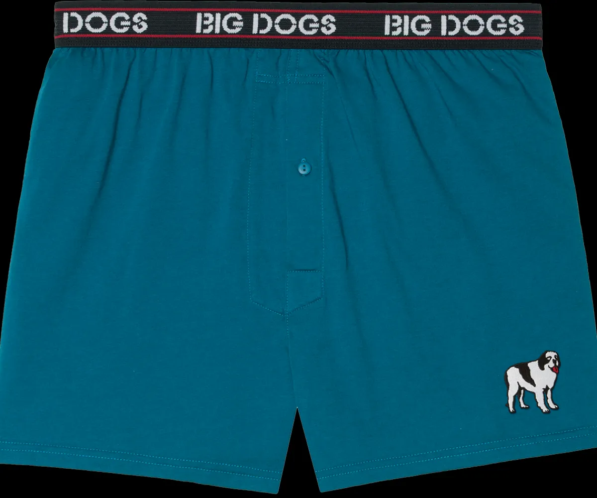 Big Dogs Classic Solid Logo Boxers- Medium