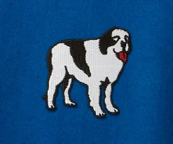 Big Dogs French Terry Fleece Embroidered Hoodie- Medium