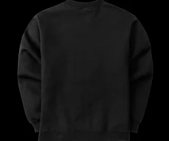 Big Dogs French Terry Fleece Embroidered Crew- Medium