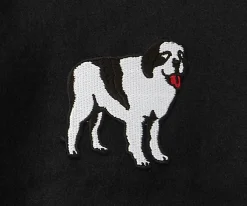 Big Dogs French Terry Fleece Embroidered Hoodie- Medium