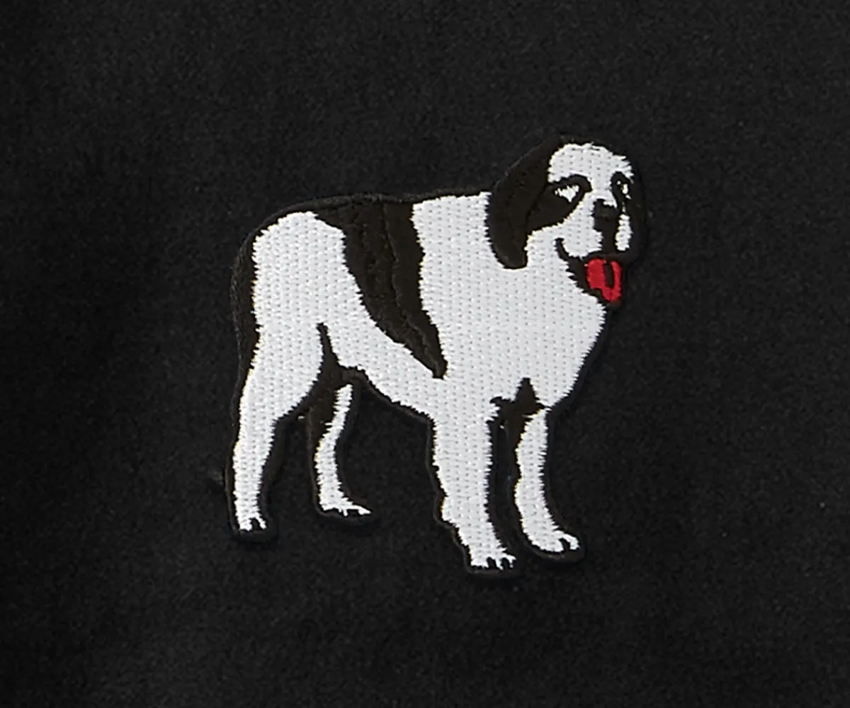 Big Dogs French Terry Fleece Embroidered Hoodie- Medium
