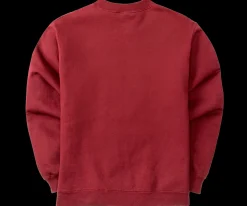 Big Dogs French Terry Fleece Embroidered Crew- Medium