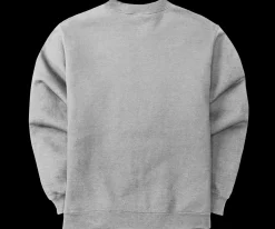 Big Dogs French Terry Fleece Embroidered Crew- Medium