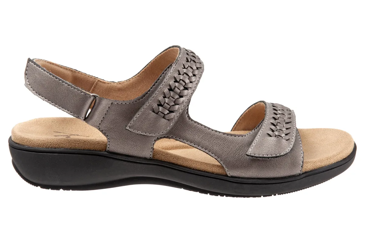 Trotters Romi Woven-Women Wide | Sandals
